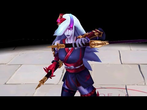 Blood Moon Katarina Skin - Detailed Spotlight