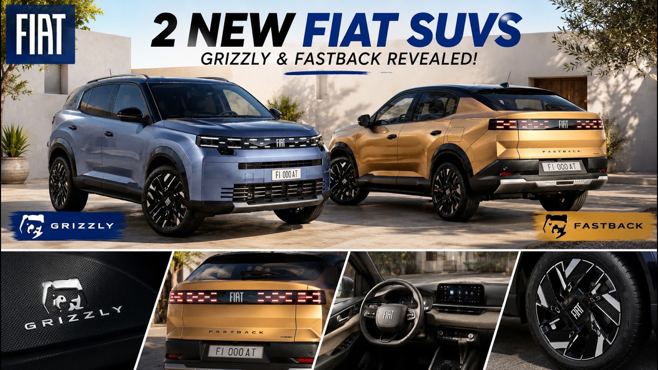 New FIAT Grizzly and Fastback Finally Break Cover