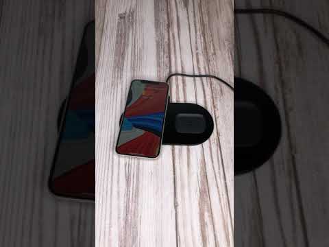 Двойная беспроводная зарядка Baseus Simple 2 in 1 Turbo Edition 24W Max