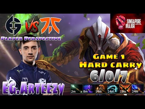EG.Arteezy (Juggernaut)/Evil Geniuses vs Fnatic (GAME 1) /Singapour Major 2021
