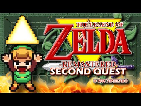 2nd Quest! 🥵 Zelda Second Quest 100% Remastered