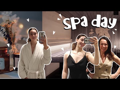 a day in my life | mum's birthday, spa + italian dinner