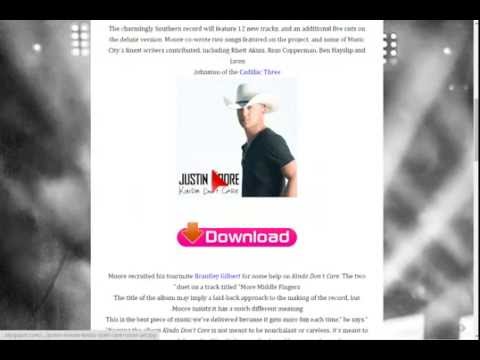 Thumbnail for DOWNLOAD JUSTIN MOORE JUST KINDA DON'T CARE ALBUM by The Cadillac Three