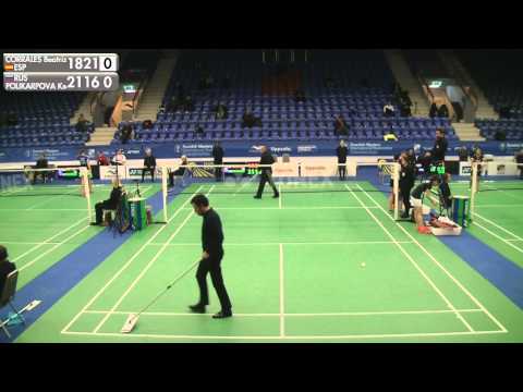 Badminton - Beatriz Corrales vs Ksenia Polikarpova (WS, R32) - Swedish Masters 2016