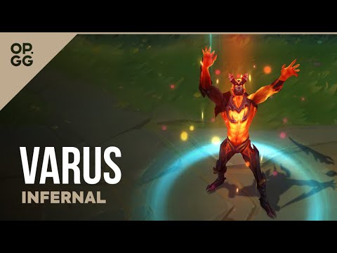 League of Legends Infernal Varus OP.GG Skin Review
