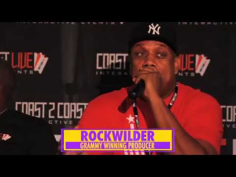 Grammy Winning Producer Rockwilder at the Coast 2 Coast Music Conference 2016.