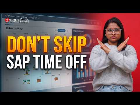 Time Off in SAP SuccessFactors What You Need to Know for HRIS Interviews