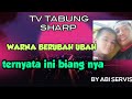 Tv Sharp Tabung Warna Berubah Ubah