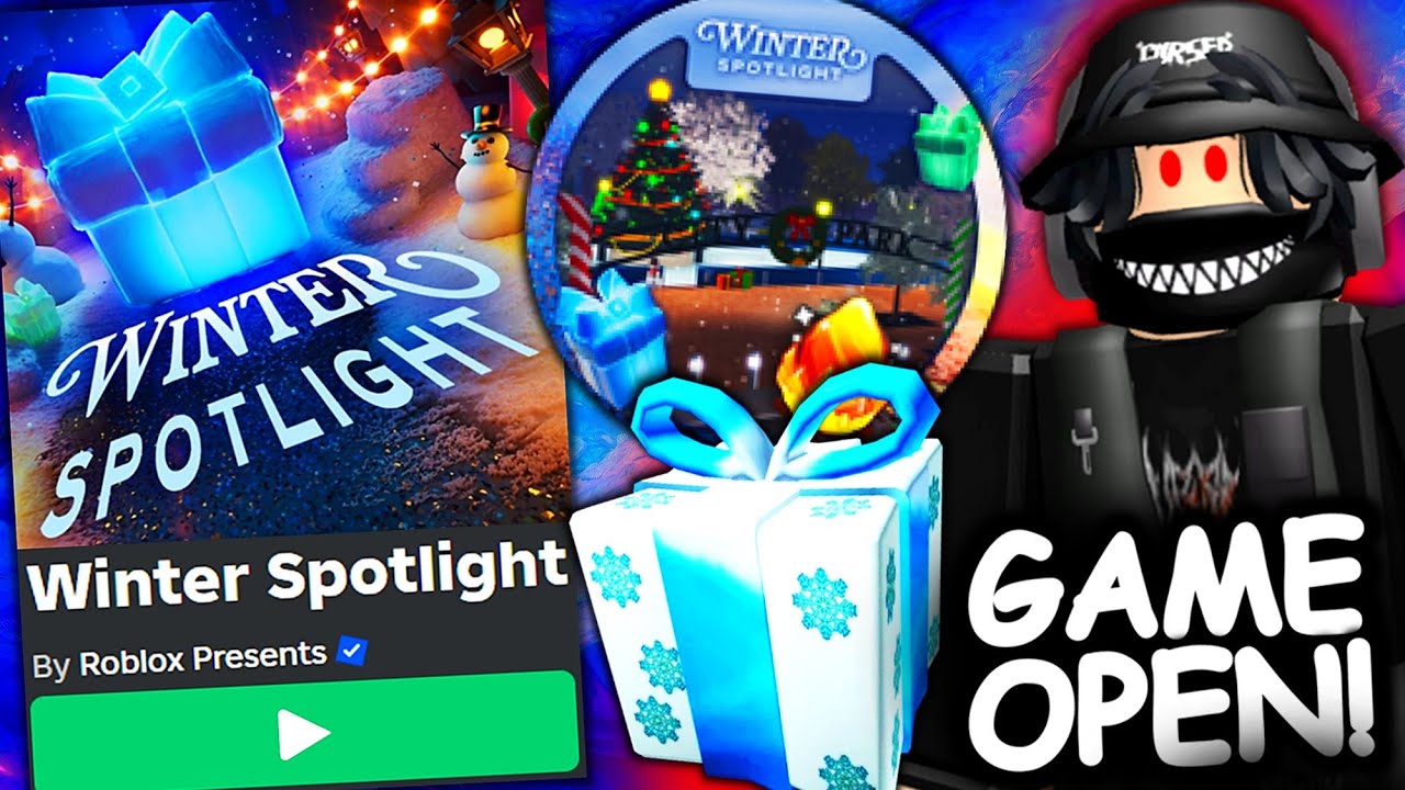 EVENT OPEN! Roblox Winter Spotlight - Everything you need to know before it starts!