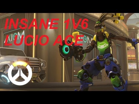 Lucio best play of the game (1v6 ace)
