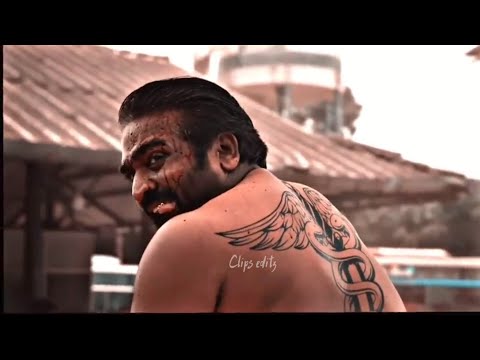 Santhanam intro mass seen 🔥| Vikram movie Vijaysethupathi intro 🔥| mass Telugu WhatsApp status