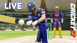 KKR vs MI - Kolkata Knight Riders vs Mumbai Indians Live IPL Match Prediction Cricket 22