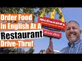 How To Order Food In English At A Restaurant Drive Thru