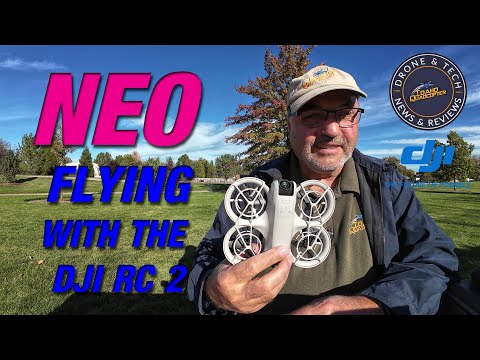 Flying the DJI Neo with the DJI RC 2 Controller