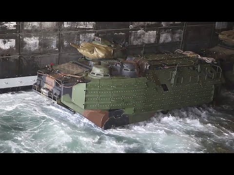 Assault Amphibious Vehicles Embark/Disembark Amphibious Transport Dock