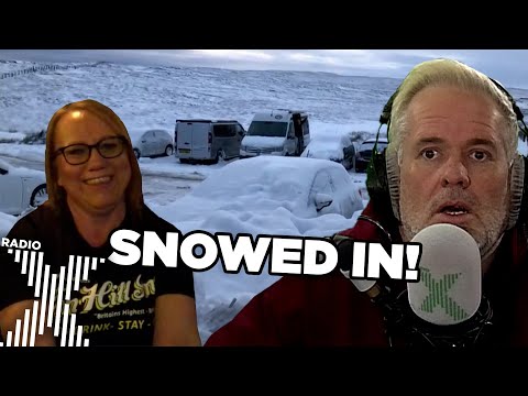 Meet the manager of a pub, snowed in since Friday! | The Chris Moyles Show | Radio X