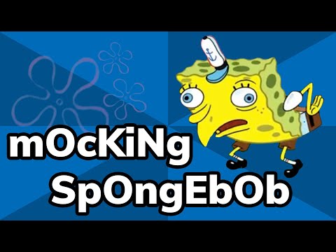 Mocking Spongebob Meme Generator