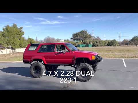 Toyota Dual Transfer Case Demonstration