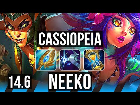 CASSIO vs NEEKO (MID) | Legendary, 12/3/9, 400+ games | EUW Master | 14.6