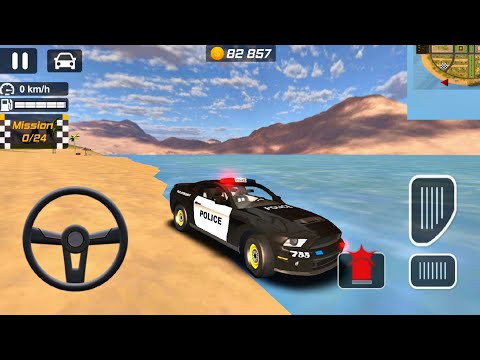 US Police Crazy Car Drift Stunt Simulator 3D - Police Car Driving 2025 : Android Gameplay