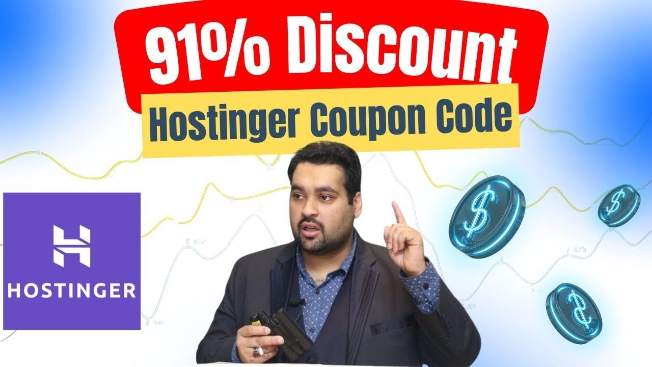 Hostinger Coupon Code 2024 - 91% Discount Coupon by Hostinger