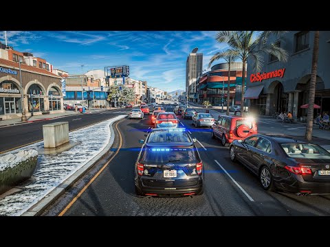 GTA 5 LSPDFR Realistic Police Patrol – Ultra Graphics City Roleplay 4K