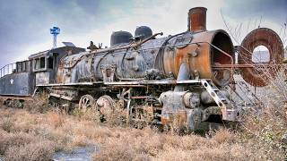 Abandoned Steam Trains in the USA - What We Found Will Shock You - Abandoned steam locomotives
