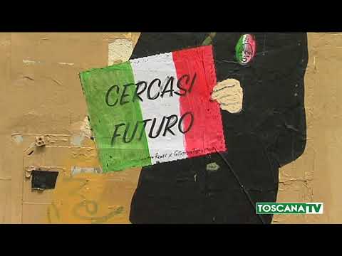 2018-06-15 FIRENZE - CANCELLATO DOPO 24 ORE IL MURALES DI TVBOY SU RENZI