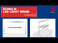 NuniQ Hanging Wire (NQHW) - Linki stalowe z uchwytem do podwieszania oświetlenia LED NuniQ M