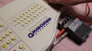 Video thumbnail for Suzuki Omnichord OM-27 with Boss RV-6 by Speak Seldom Sounds