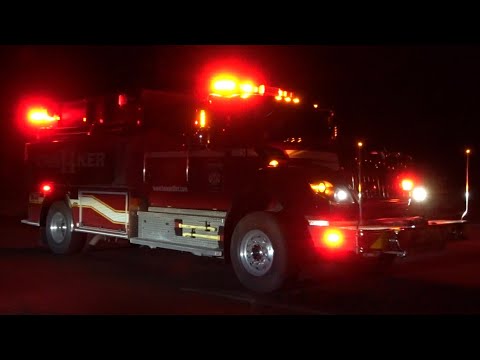 Howard Fire Company Tanker 14 Responding