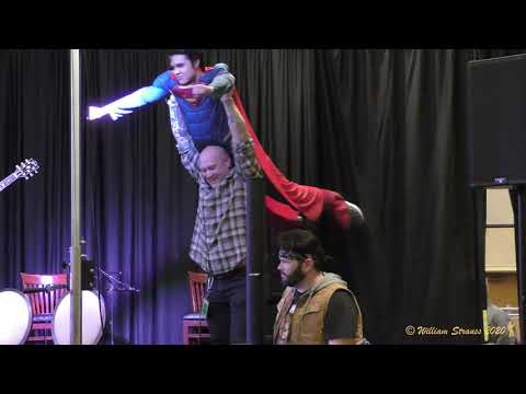 Superman (Riley Jenkins) Welcomes You To The Superjam