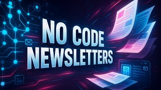 I Built a Full Newsletter Team with AI (No-Code)