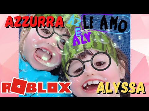 Parkour con ALYSSA e AZZURRA su ROBLOX‼️