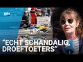 Puinruimen in Amsterdam: straten vol glas en troep na Koningsdag