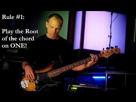 Bass Lesson #5: Practical Application of the Major Scale - Get Lucky Bassline