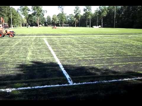 Aanleg kunstgrasveld luctor et emergo