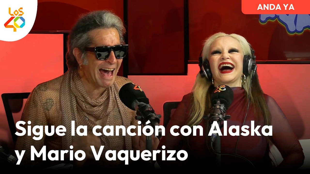 ANDA YA somete a ALASKA y MARIO VAQUERIZO un test musical que no todo el mundo se sabe | LOS40