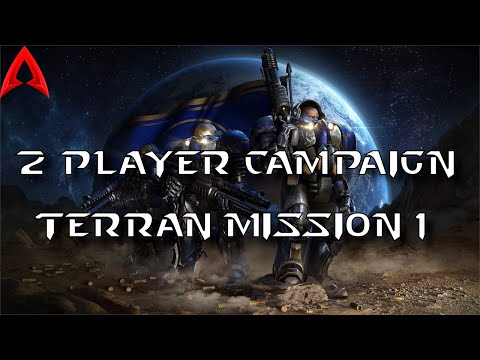 StarCraft Co-op Campaign || Terran Mission 1: Wasteland