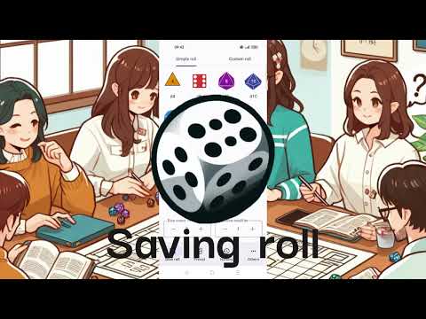 Saving Roll: TTRPG dice roller