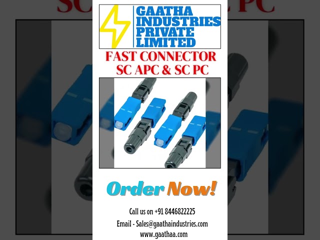 Sc Connector - Fast connector sc apc Service Provider from Pune
