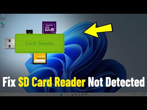 Fix SD Card Reader Not Working on Windows 11 | How To Solve Usb card reader Not Showing & Detected