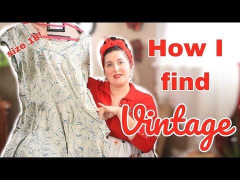 EVERYTHING I thrifted in the last 4 months (and how I find vintage!)