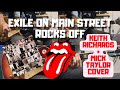 The Rolling Stones - Rocks Off (Exile On Main Street) Keith Richards + Mick Taylor Guitar Cover