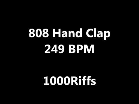 808 Hand Clap : 249 BPM - Beats Per Minute