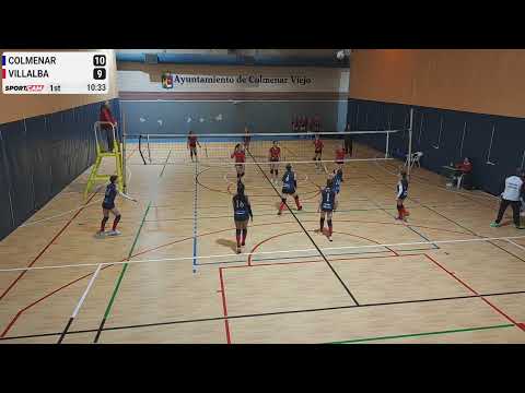 Voleibol Infantil Colmenar vs Villalba