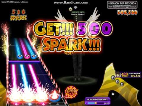 Audition Guitar Custom - Black Veil Brides - Legacy Lv.4 Crazy 190bpm