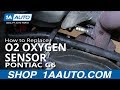 How To Install Replace Downstream Oxygen O2 ...