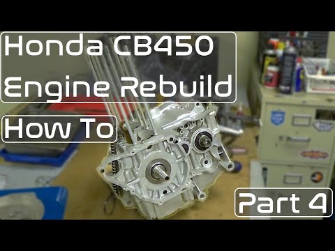 Honda CB450 Engine Rebuild Pt 4