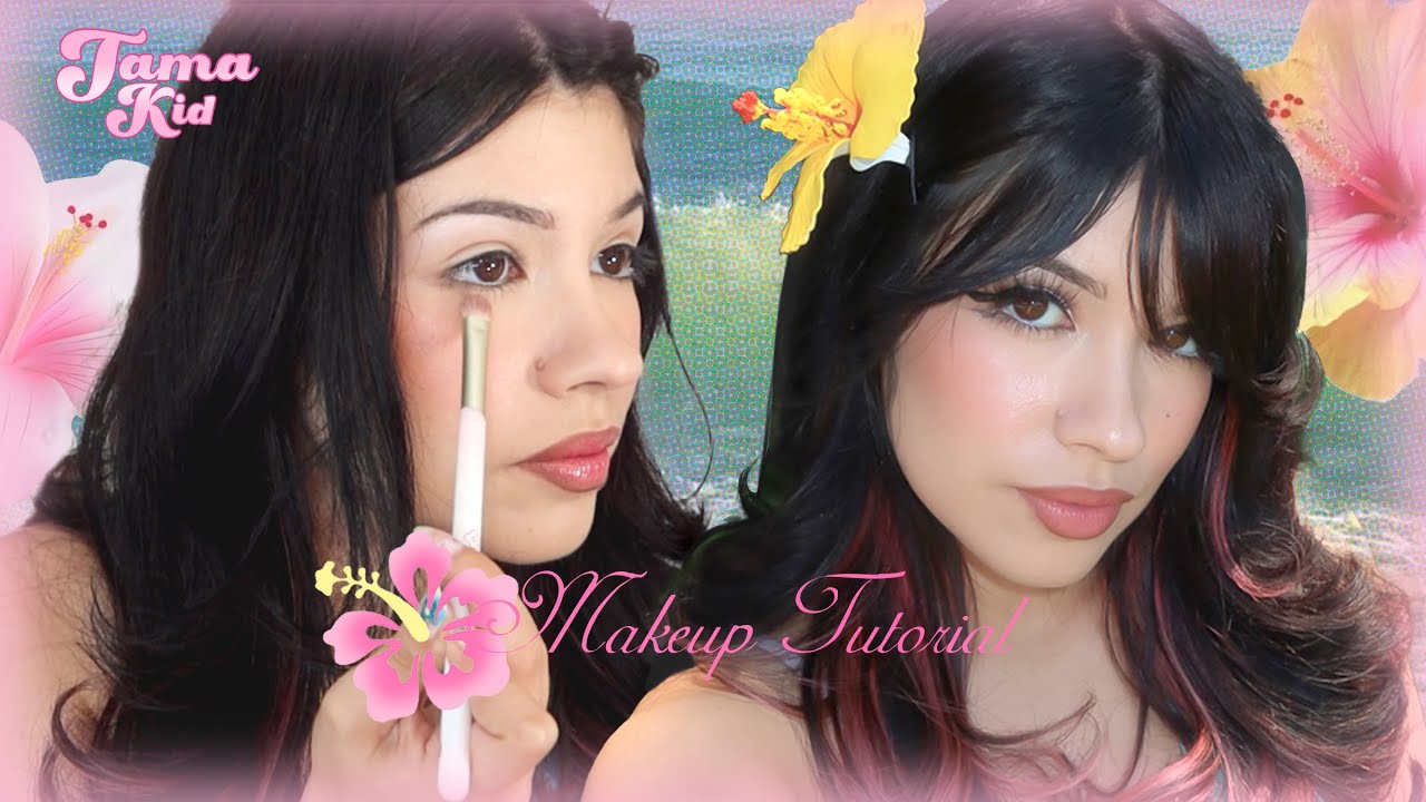 Summertime Makeup tutorial 🌺🐬